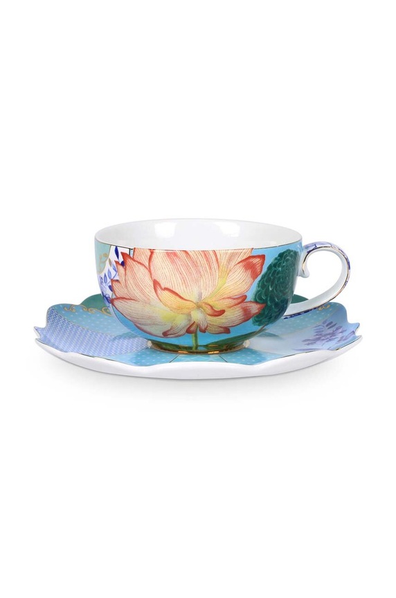 Pip Studio ceașcă și farfurioară Royal Multi multicolor 51.004.027