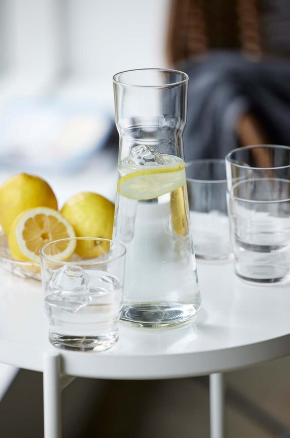 Set karafy a sklenic na vodu Lyngby Lissabon 1 L / 350 ml 5-pack 15767