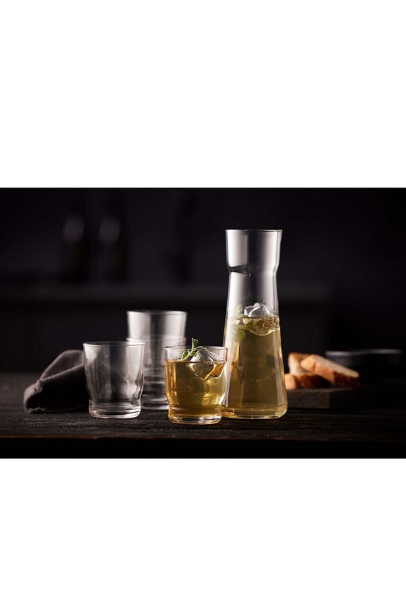 Set karafy a sklenic na vodu Lyngby Lissabon 1 L / 350 ml 5-pack 15767