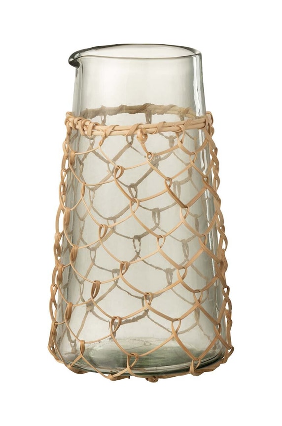 J-Line kancsó Knitting Glass többszínű 31978