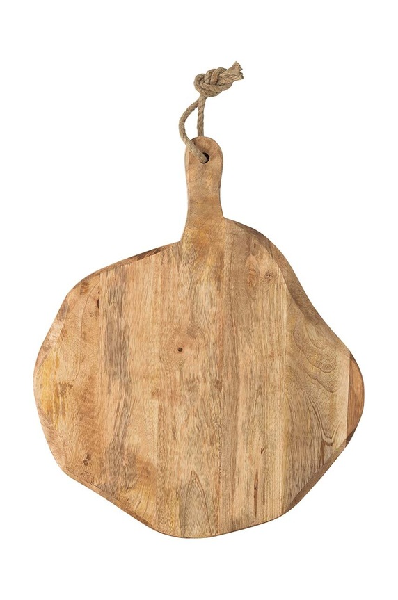 J-Line tagliere Round Organic Wood beige 32070