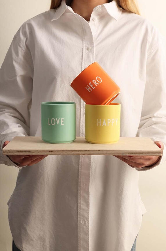 Design Letters kubek Favourite 250 ml 10101002GRNBLLOVE zielony AA00