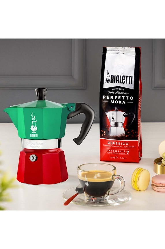 Kuchnia i bar Bialetti kawiarka Moka Express 6 tz 502020182 multicolor