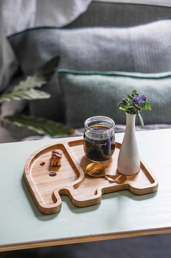 Κουζίνα και μπαρ Πιάτο σερβιρίσματος Donkey Eli 200487 μπεζ