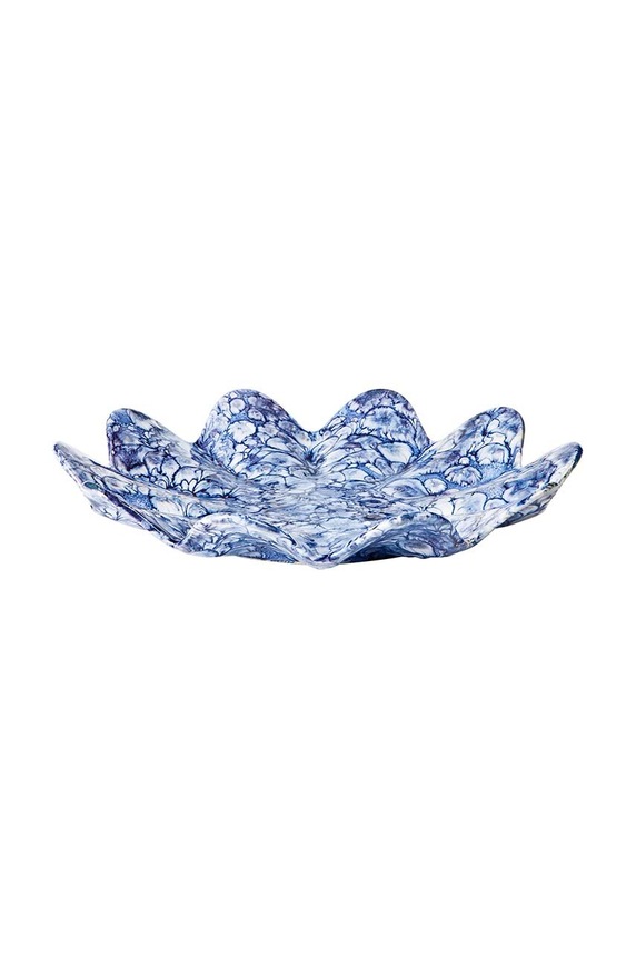 Broste Copenhagen talerz dekoracyjny Lilja multicolor 14563027