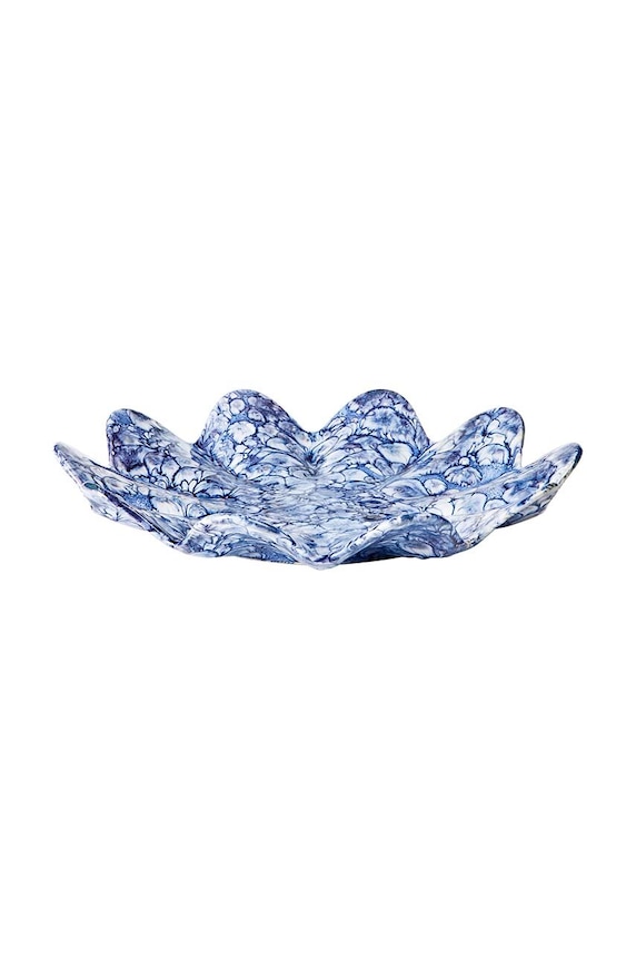 Broste Copenhagen talerz dekoracyjny Lilja multicolor 14563027