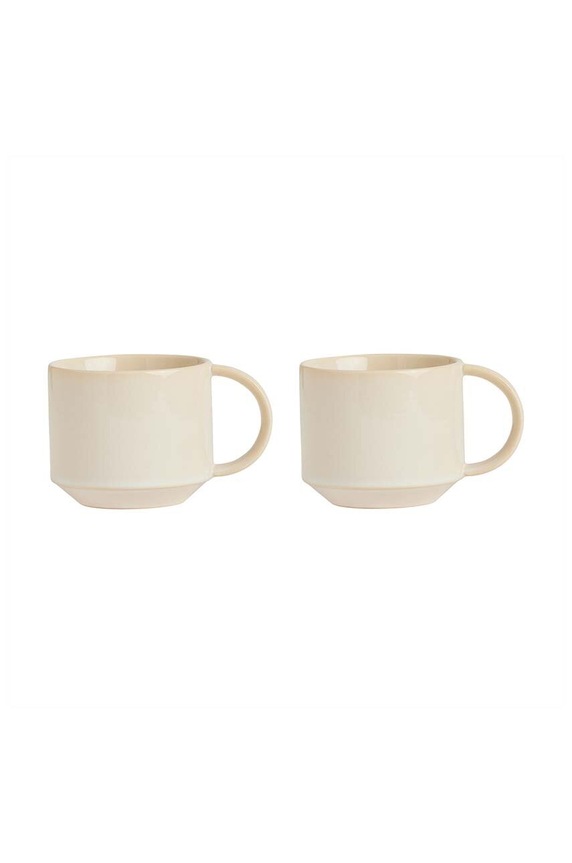 OYOY zestaw kubków Yuka 2-pack beżowy L300601