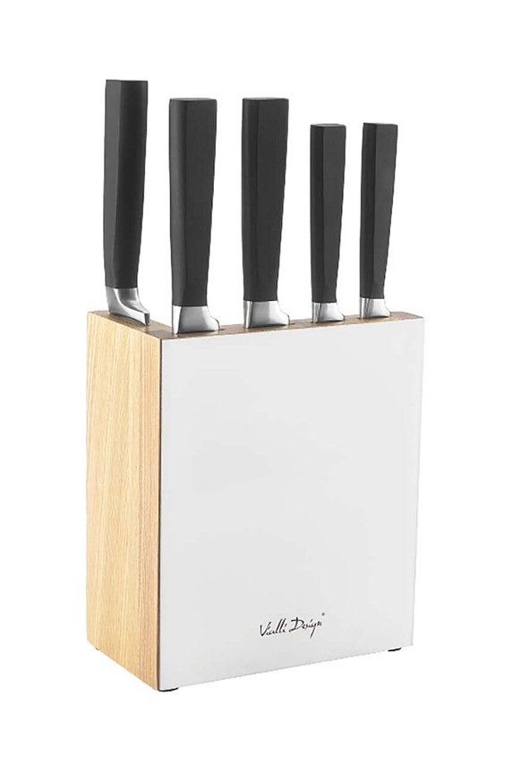 Vialli Design set de cuțite cu un organizator multicolor FINO.5233