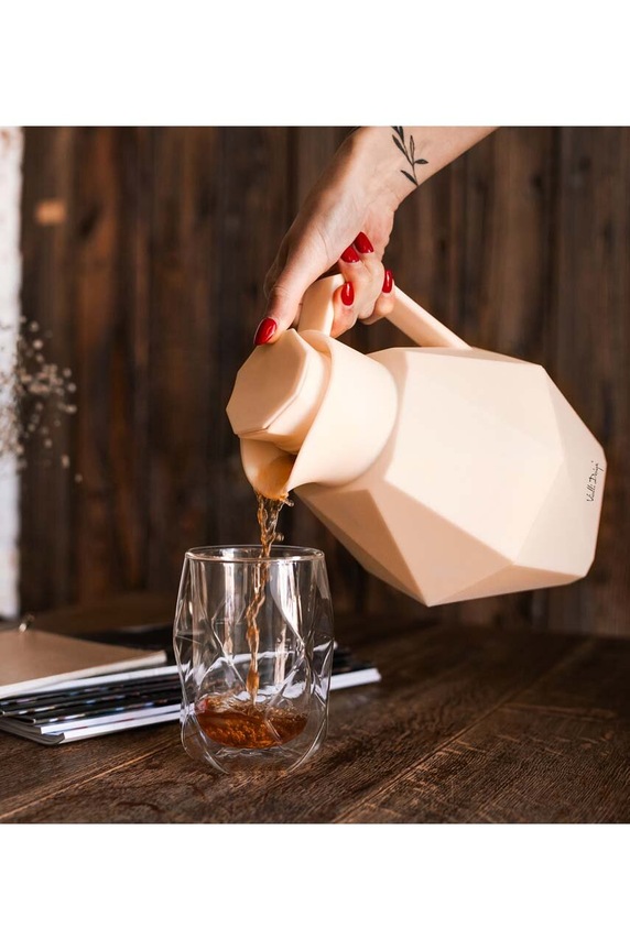 Vialli Design termos Geo 1 L beżowy 7480.