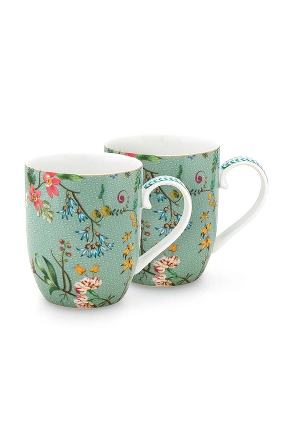 Set šalica Pip Studio Jolie Flowers 145 ml 2-pack šarena 51.002.247