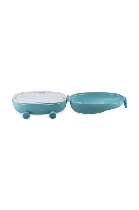 Cucina e Bar Alessi contenitore per spuntini Food a Porter SA06.LAZ turchese
