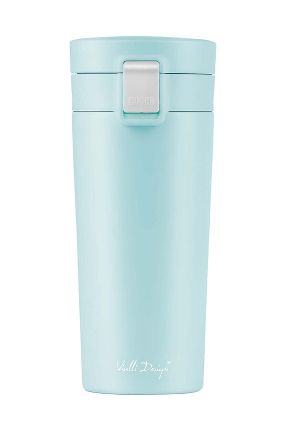 Vialli Design kubek termiczny 400 ml turkusowy 8012.