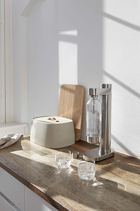 Παρασκευαστής ανθρακούχου νερού Stelton Brus γκρί 2100.