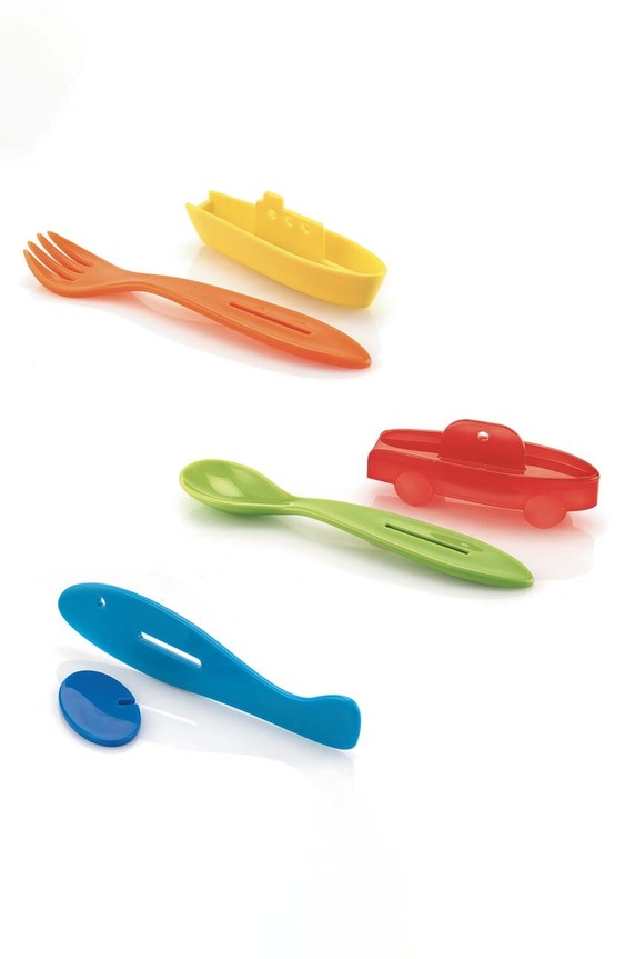 Set dječjeg pribora za jelo Guzzini Traffic Bambi 3-pack šarena 7750052