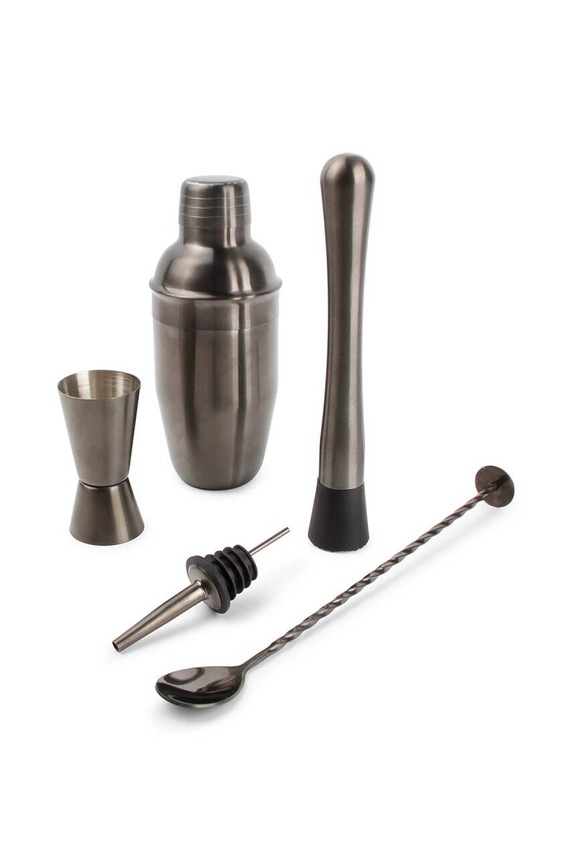 Salt&Pepper zestaw do koktajli Bar 7-pack czarny 824431