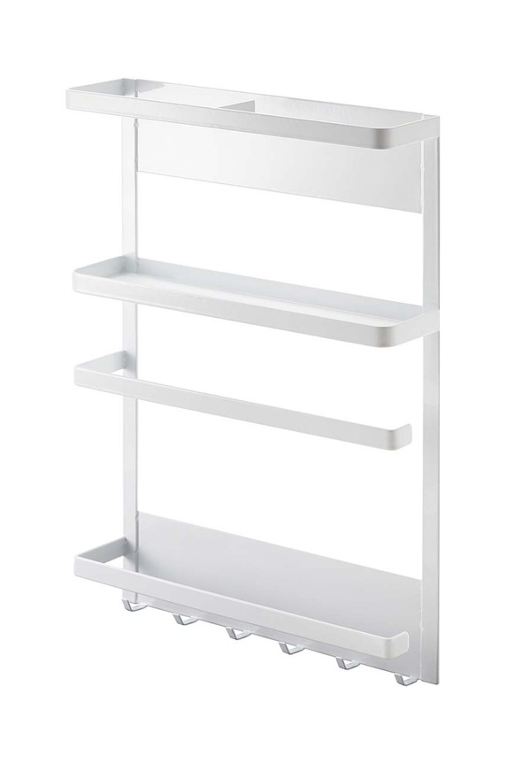 Yamazaki organizer kuchenny Tower biały 2744.