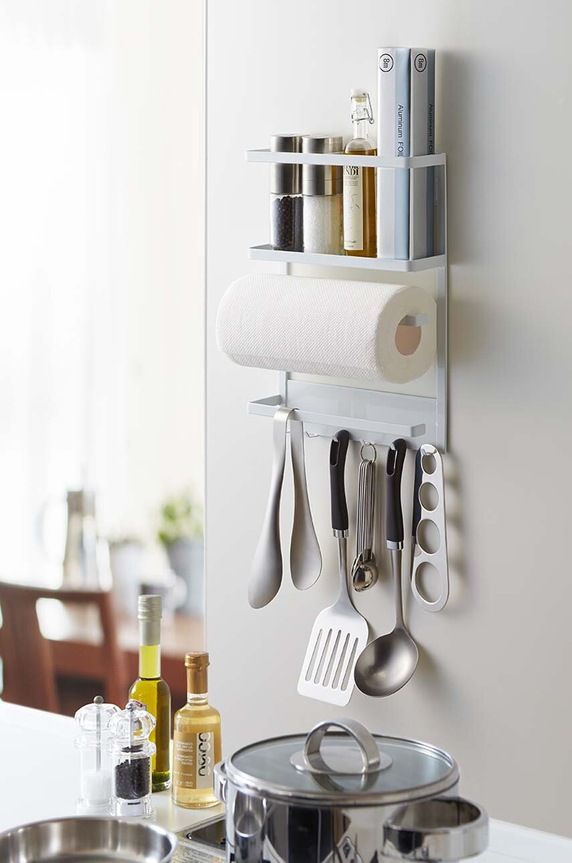 Yamazaki organizer kuchenny Tower 2744. biały AA00