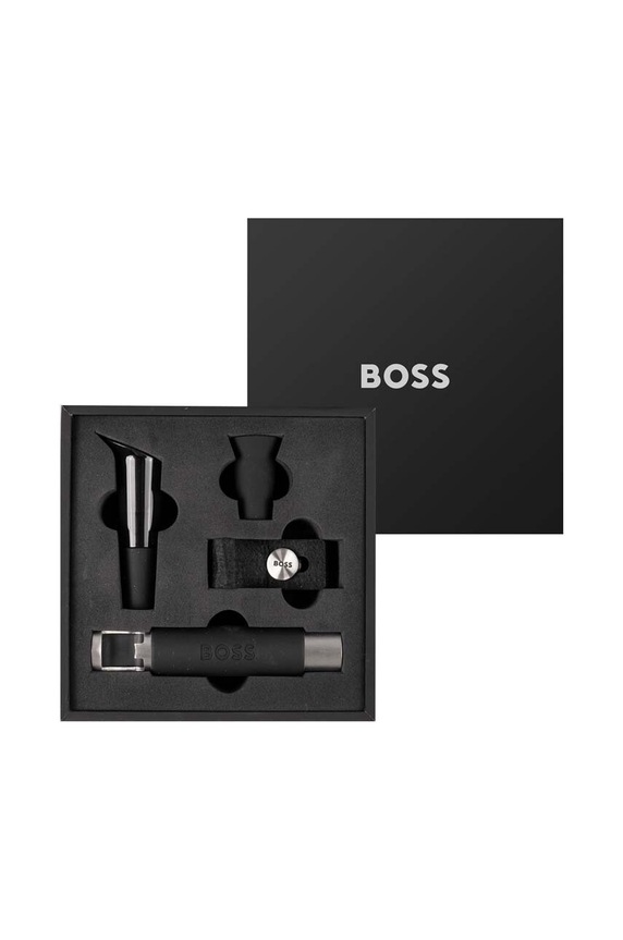 Konyha és bár Hugo Boss borkészlet Iconic 4 db HAV321A fekete