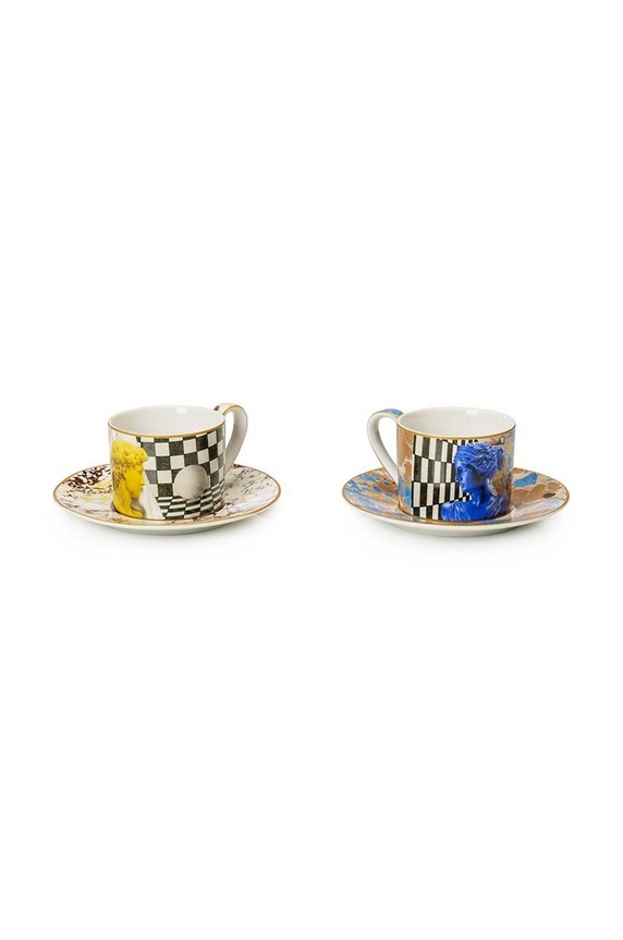 Set šalica za kavu s tanjurićima Palais Royal 2-pack šarena 37573
