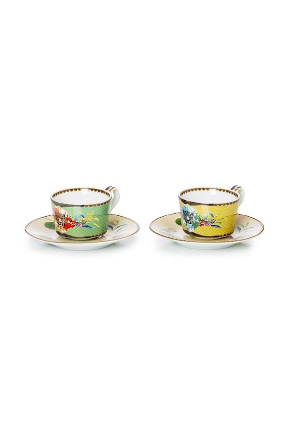 Σετ φλιτζάνια και πιατάκια Palais Royal 2-pack πολύχρωμο 37003