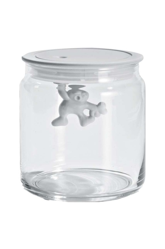 Alessi tartály fedővel Gianni Achromatics fehér AMDR04.W