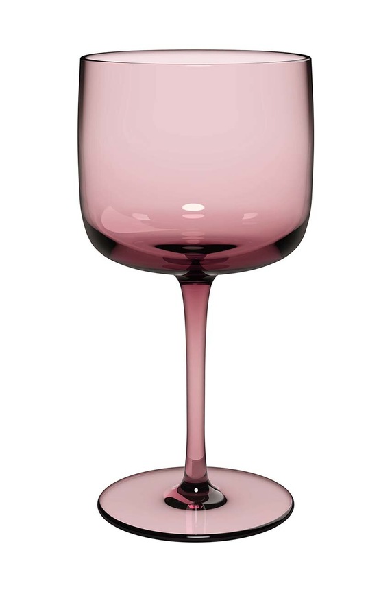 Σετ ποτηριών κρασιού Villeroy & Boch Like Grape 270 ml 2-pack ροζ 1951788200