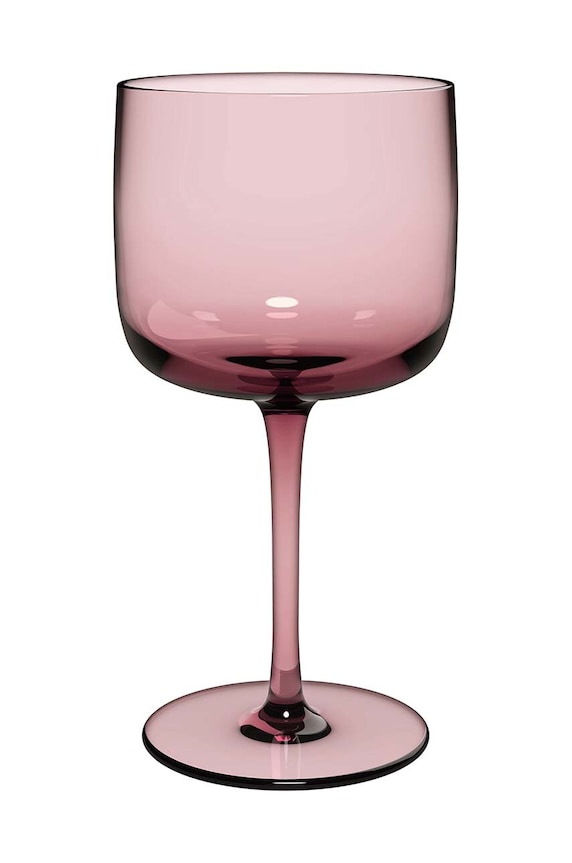 Σετ ποτηριών κρασιού Villeroy & Boch Like Grape 270 ml 2-pack ροζ 1951788200