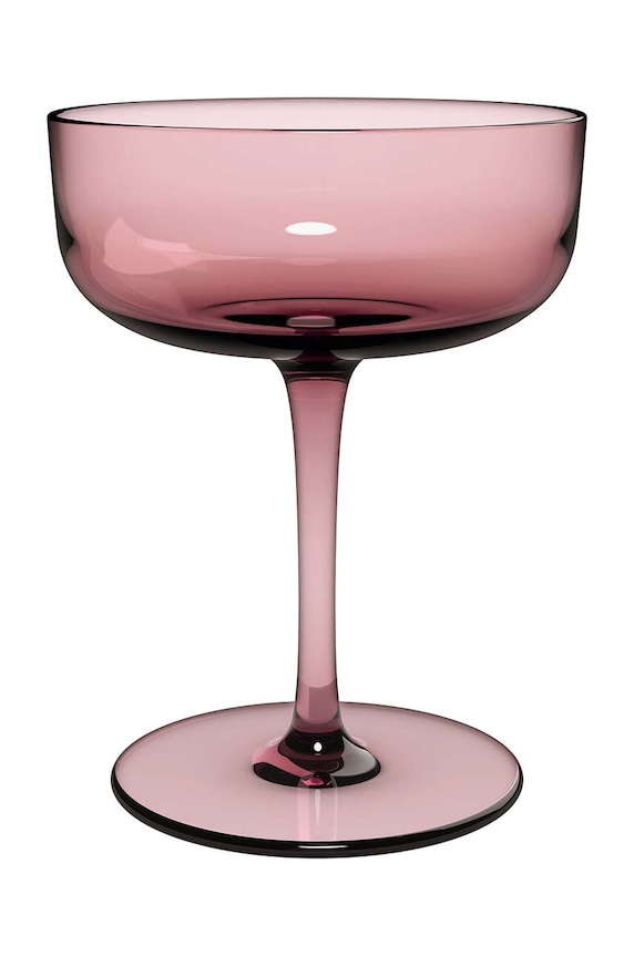 Σετ ποτηριών σαμπάνιας Villeroy & Boch Like Grape 100 ml 2-pack ροζ 1951788210