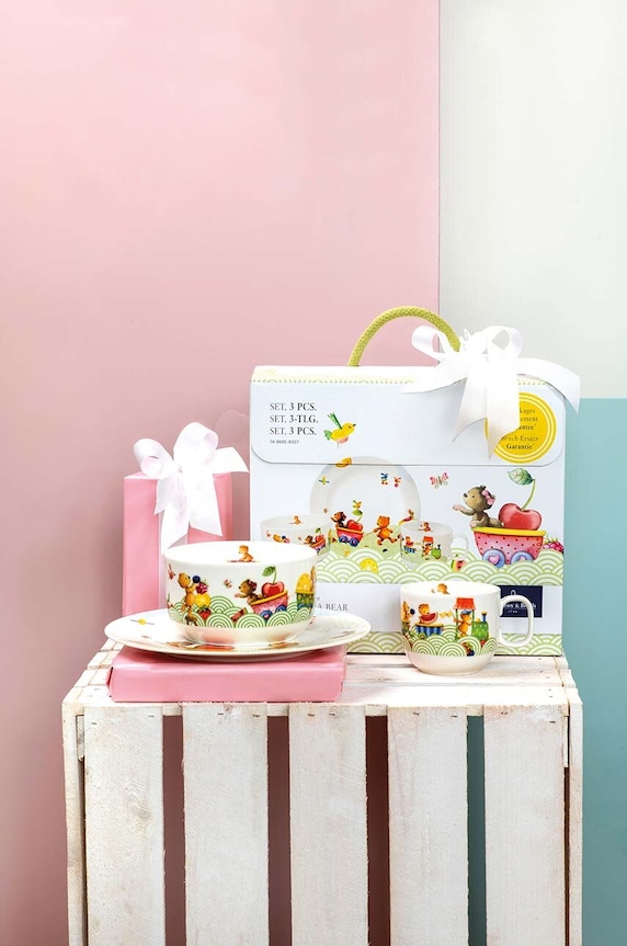 Lifestyle Παιδικό σετ πρωινού Villeroy & Boch Hungry as a Bear 3-pack 1486658427 πολύχρωμο