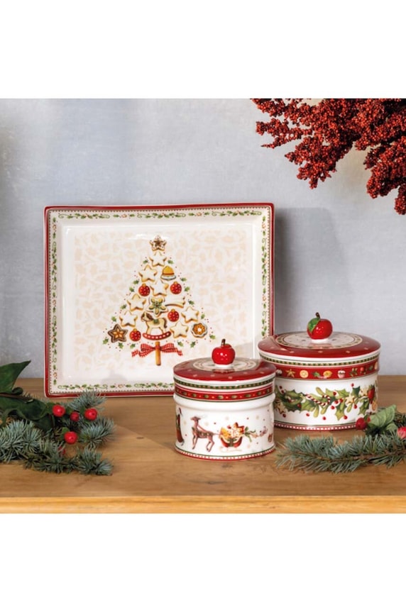 Лайфстайл Кутия за бисквитки Villeroy & Boch Winter Bakery Delight 1486124520 многоцветен