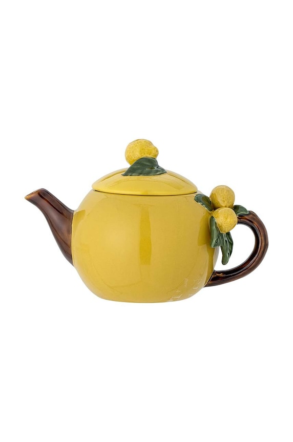 Bloomingville dzbanek do herbaty żółty 82060167