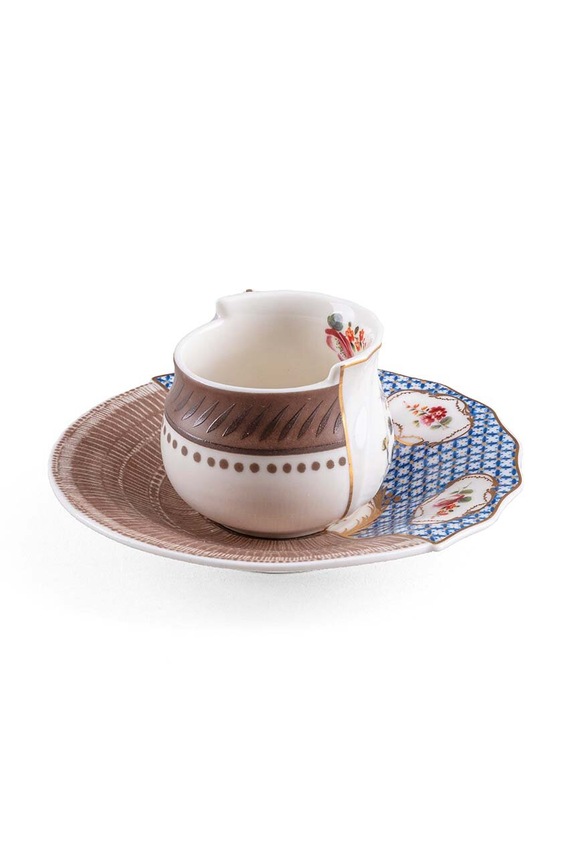 Seletti tazzina con piattino Djenne multicolore 09161