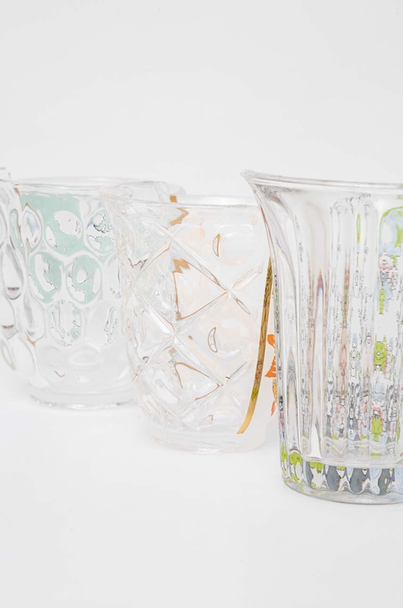 Kuhinja in bar Komplet kozarcev Seletti Hybrid-Aglaura 3-pack 09734 pisana