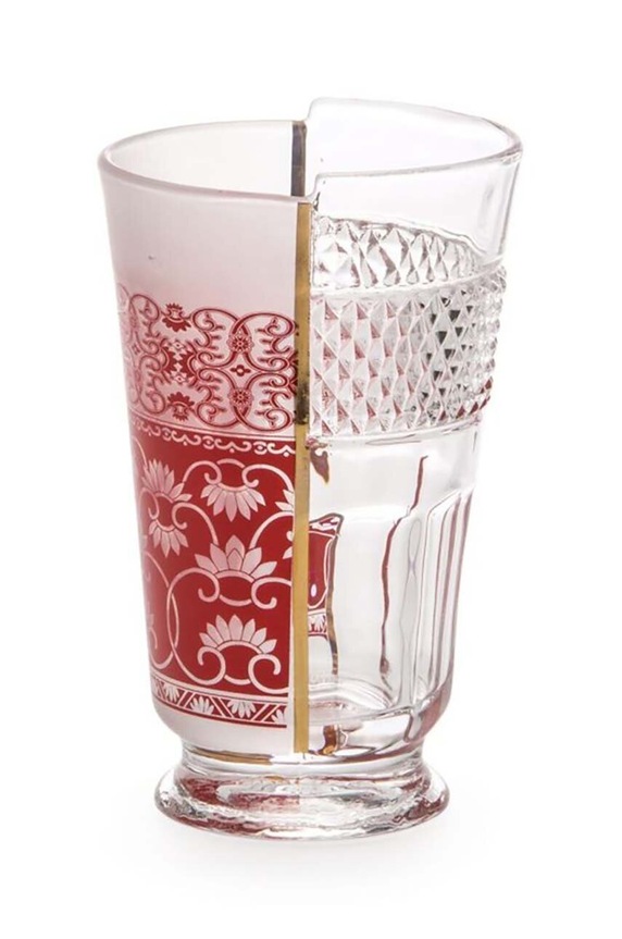 Seletti zestaw szklanek Hybrid-Clarice 3-pack 09735 multicolor AA00