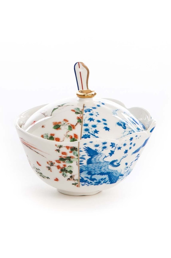 Seletti zuccheriera con cucchiaino Maurilia multicolore 09748