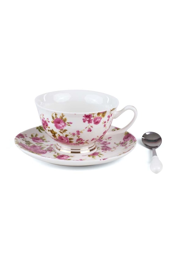Seletti ceasca si farfurioara multicolor 09977