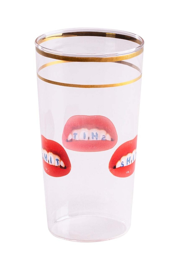 Seletti szklanka Shit 15963 multicolor AA00