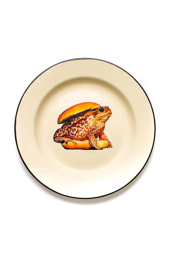Чиния Seletti Toad 26 cm многоцветен 16842
