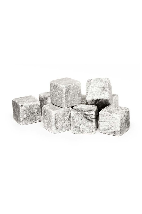 Sagaform kostki do whiskey Whiskeystenar 2 x 2 cm 9-pack szary 5016350