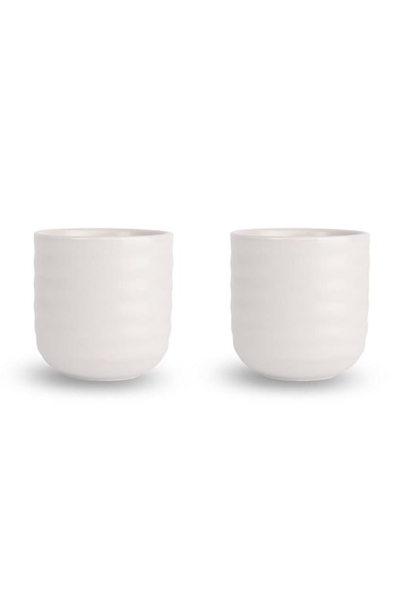 Sagaform set căni Ellen 180 ml 2-pack alb 5018344