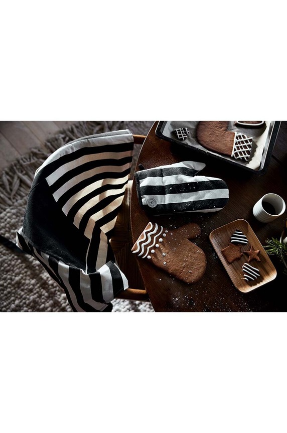Sagaform zestaw fartuch i rękawica kuchenna Aron multicolor 5018402