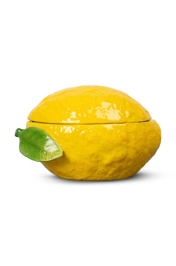 Byon tartály fedővel Lemon sárga 5228624410
