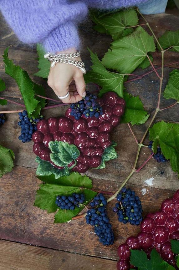 Byon talerz do serwowania Grape multicolor 5228625407