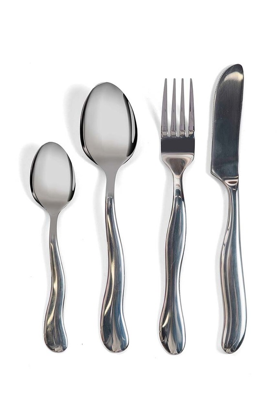 Sada příborů pro 4 osoby Byon Waverly 16-pack šedá 5296900215