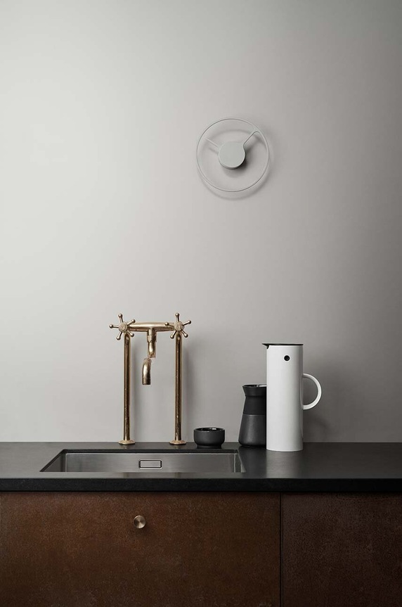 Vrč za mleko Stelton Theo 400 ml črna x.638