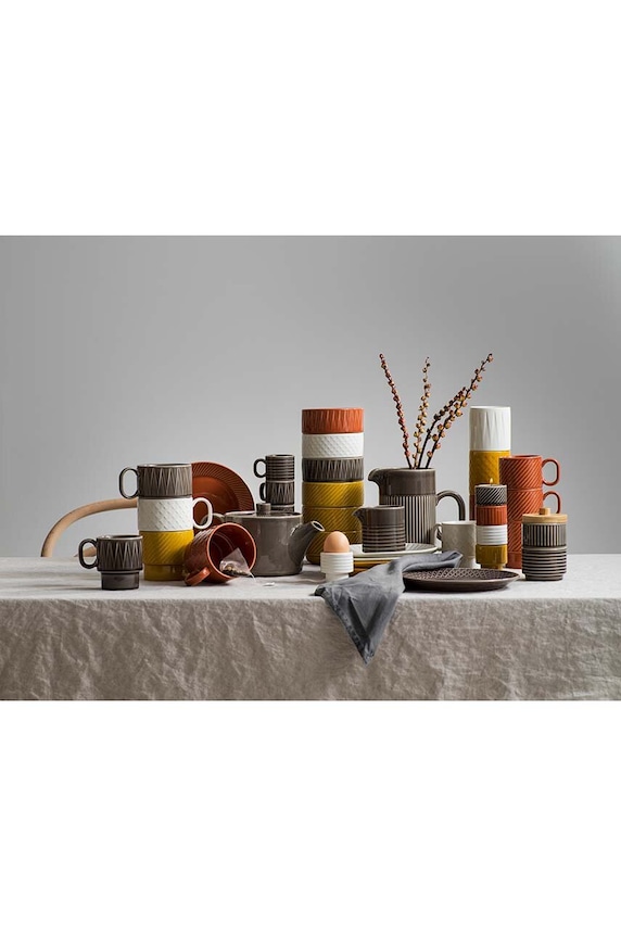 Sagaform eszpresszó csésze készlet Coffee & More 100 ml 4 db 5018070 szürke