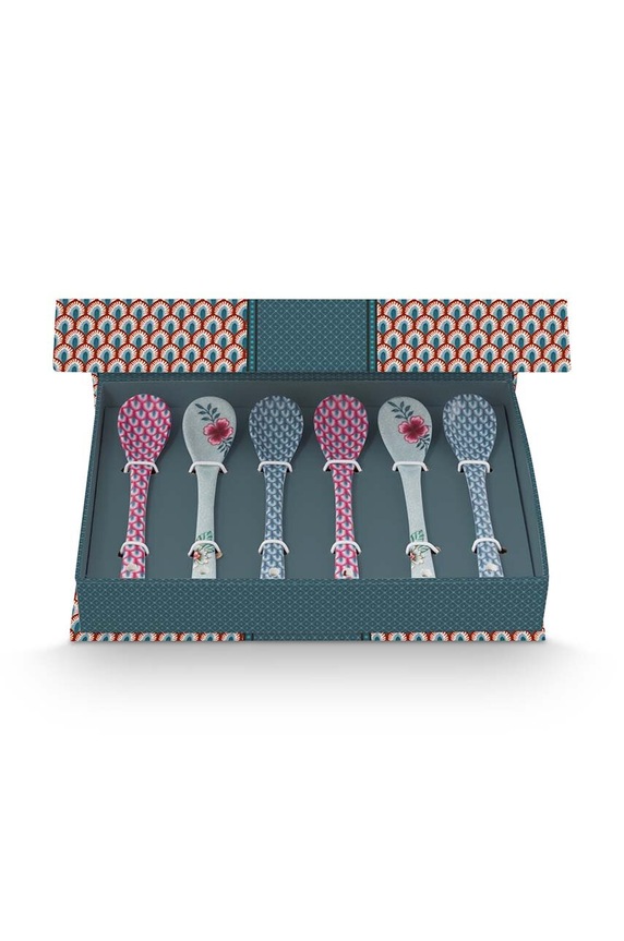 Pip Studio zestaw łyżeczek Oriental Flower Festival 6-pack multicolor 51020193