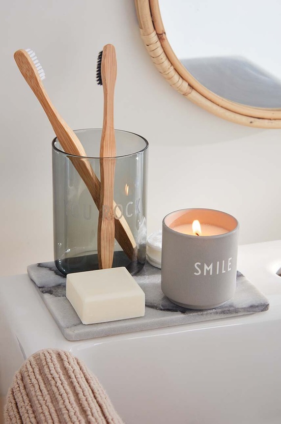 Σετ ποτηριών Design Letters Favourite Drinking 350 ml 2-pack 10106001SMOKE γκρί AA00