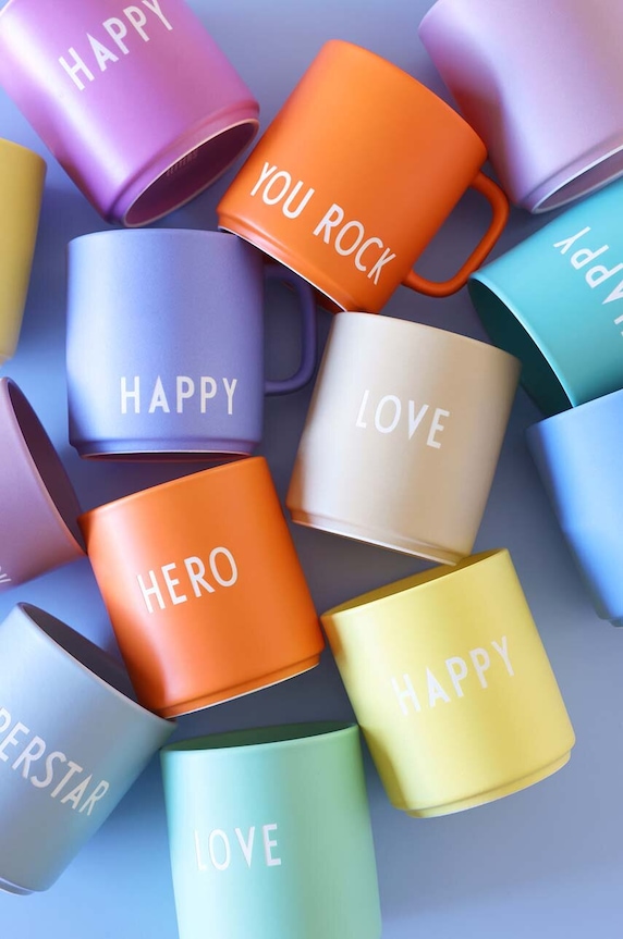 Bucătărie și bar Design Letters ceasca Favourite Cup 10101008PAIRIHAPPY violet