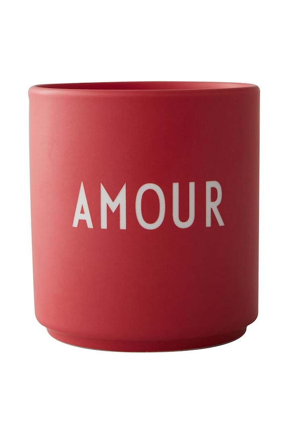 Šalica Design Letters Favourite 250 ml crvena 10101018ROSEAMOUR